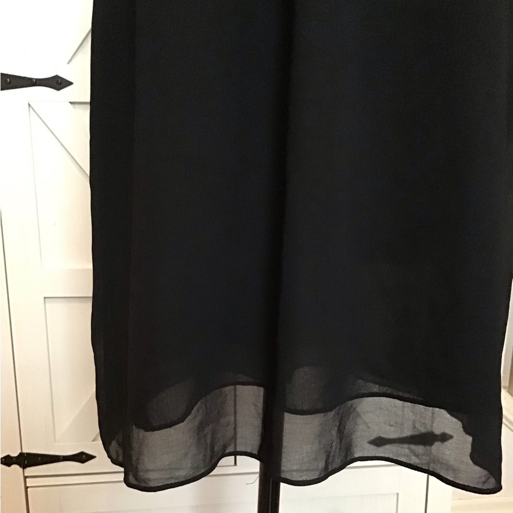Joie Black Boxy Oversized Mesh Gorgeous Dress - Picture 3 of 6